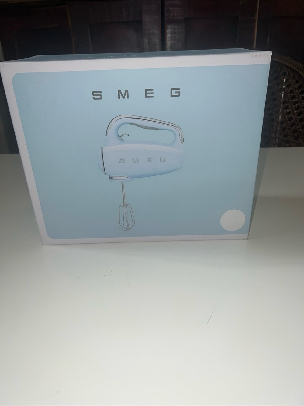 Smeg HMF01PBUS White 50's Retro Style Hand Mixer Brand New